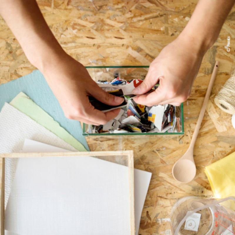 Récup&rsquo;, papier, tampons ! (duo d&rsquo;ateliers)