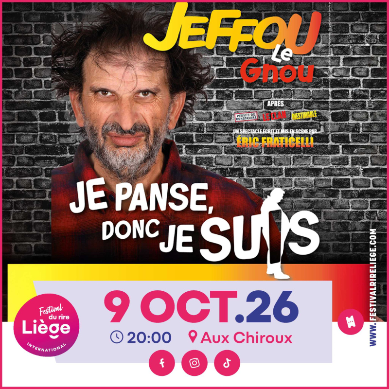 Jeffou le Gnou : "Je panse, donc je suis"
