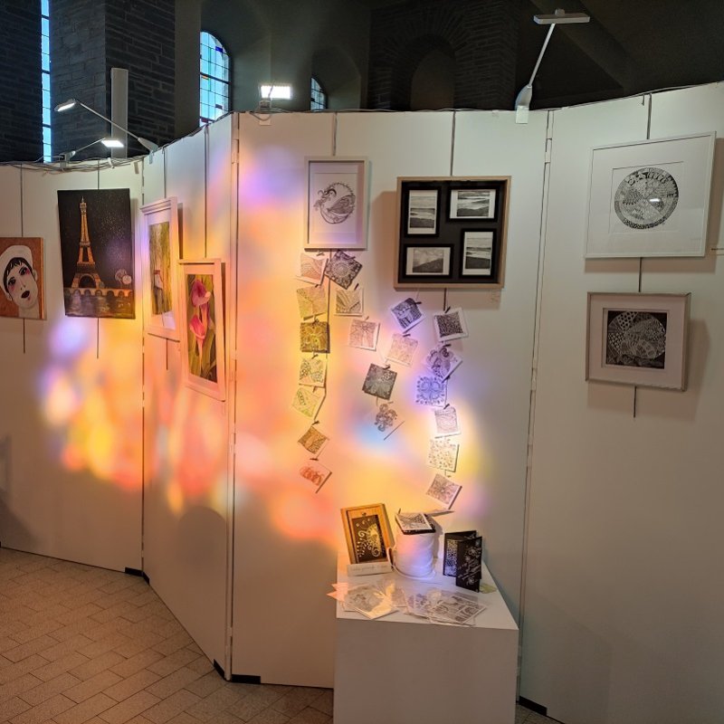 Exposition des artistes et artisans locaux (Manhay)