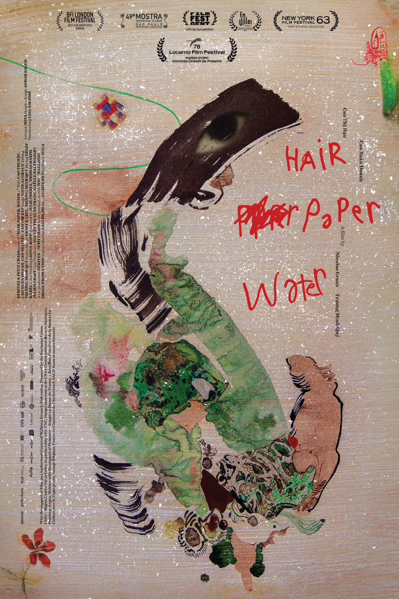 Affiche Hair, Paper, Water