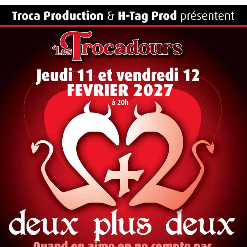 Deux plus deux. Quand on aime on ne compte pas