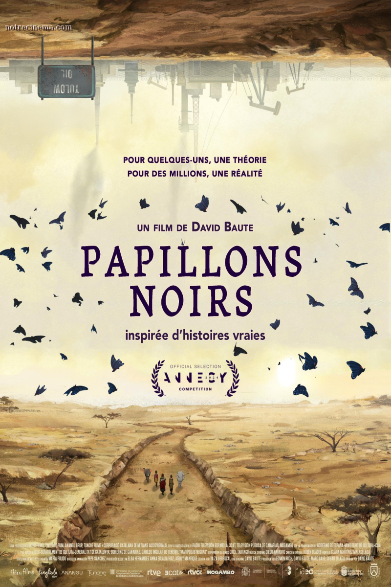 Affiche Papillons Noirs (Festival ALIMENTERRE)