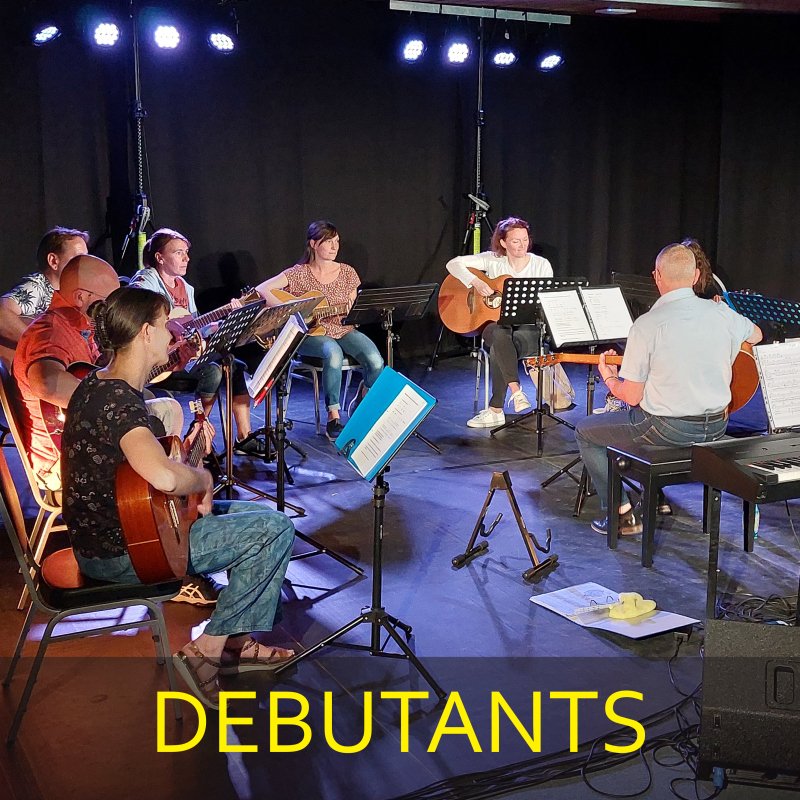 Guitare d&eacute;butants