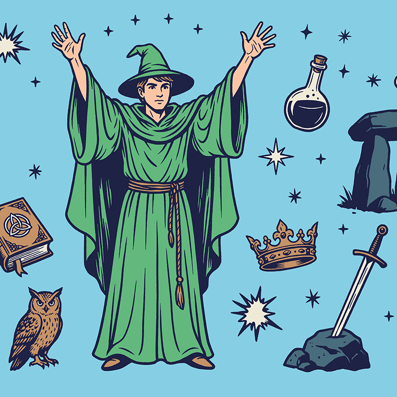 MERLIN L&rsquo;ENCHANTEUR