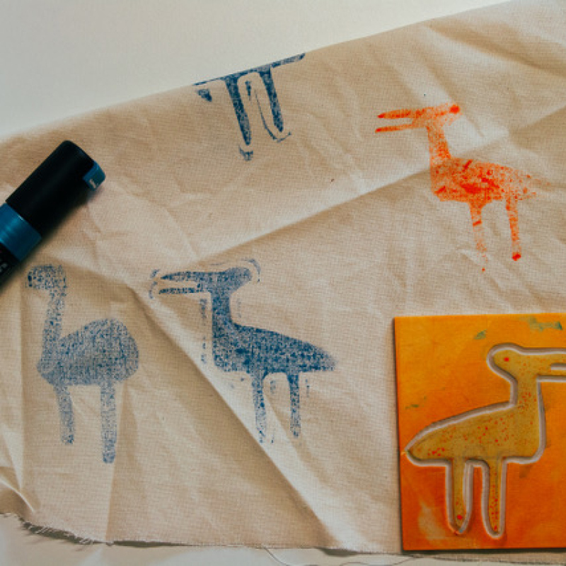 STAGE - Pochoir Patates et Gommes