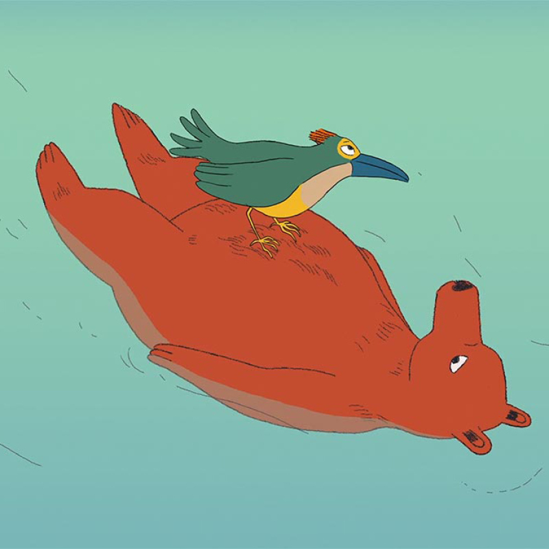 L&rsquo;Ourse et l&rsquo;Oiseau