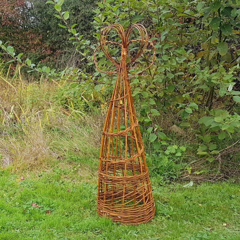 Vannerie : décoration de Noël - création d'une tontine