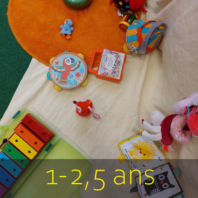 Atelier Parents-b&eacute;b&eacute; 1-2,5 ans