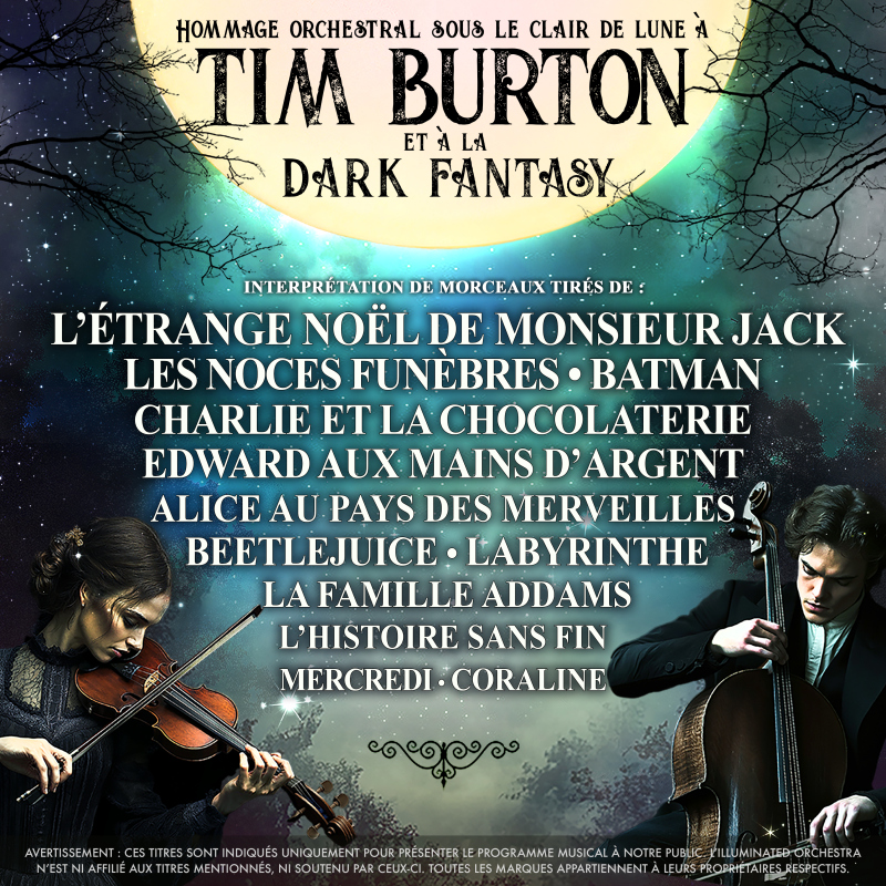 AN ORCHESTRAL TRIBUTE OF TIM BURTON & DARK FANTASY