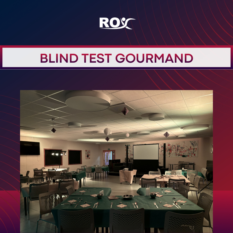 Blind test Gourmand
