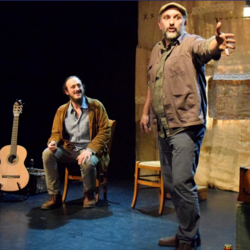 Les chaussures neuves - Tryptique Cantastorie