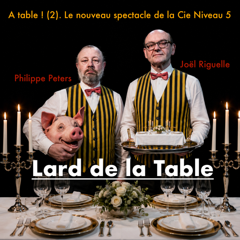 Lard de la table