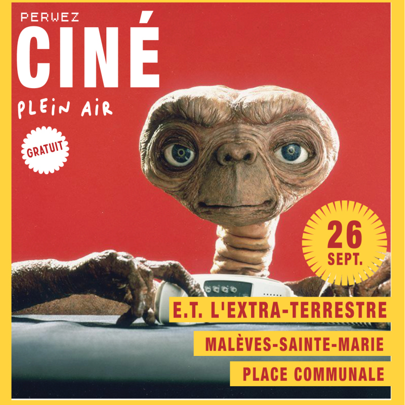 GRATUIT - ciné plein air - ET l...